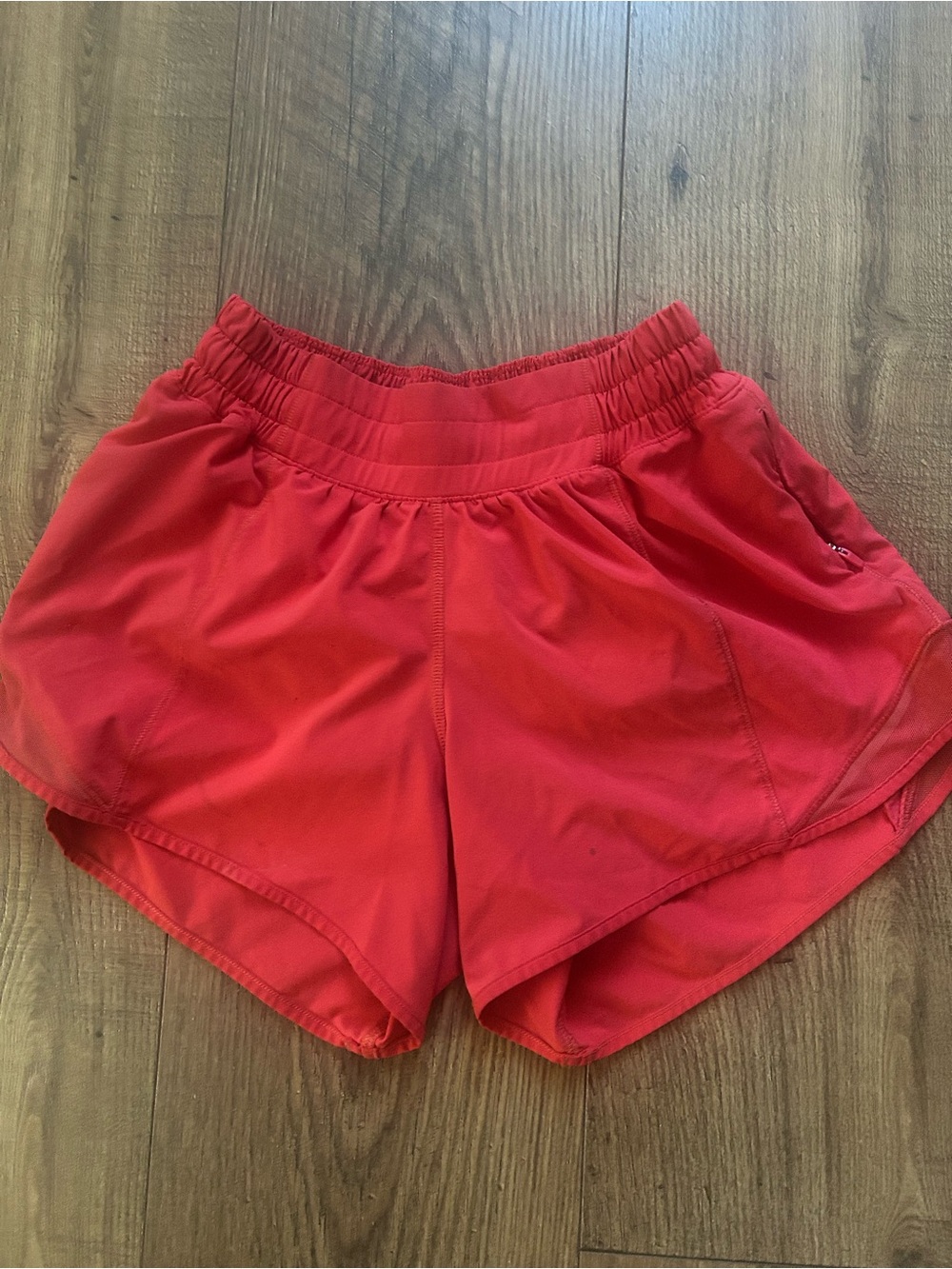 lululemon athletica Red Women's Running Shorts